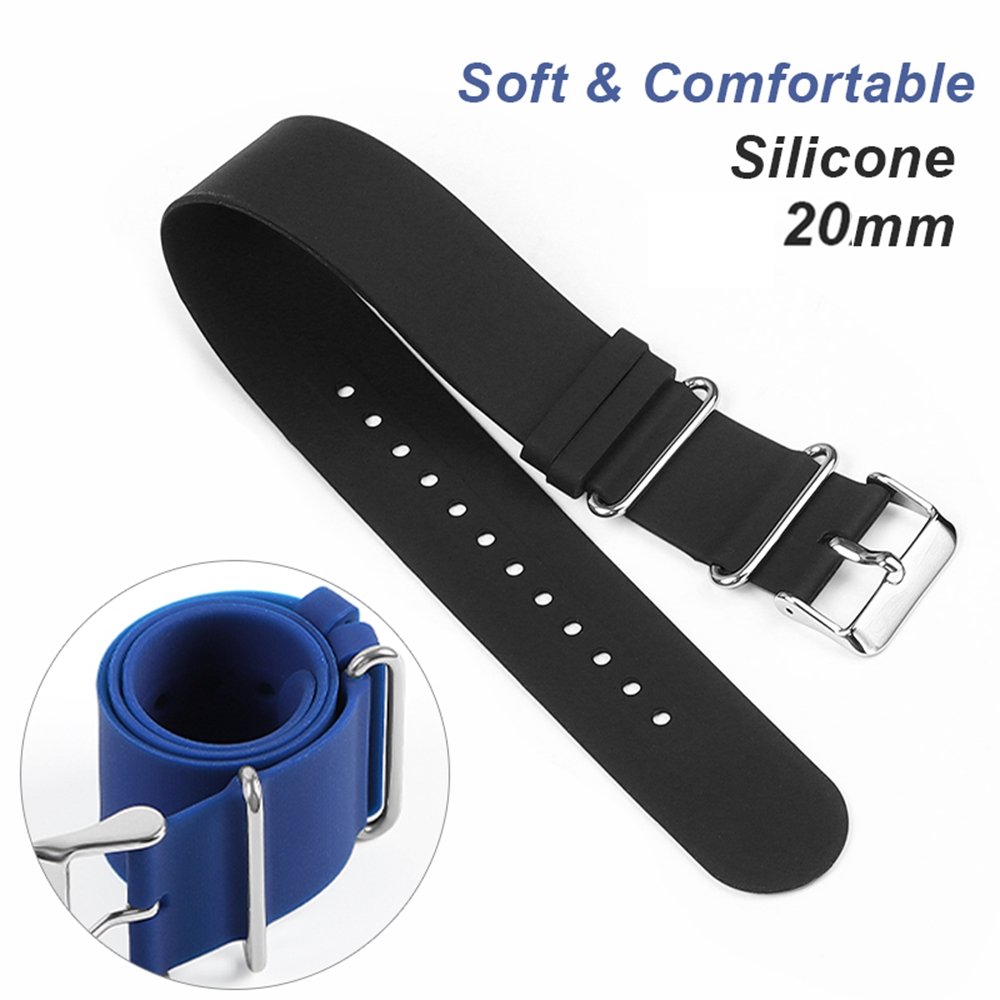 Fitness Tracker Band - Verschlussarmband für Fitness-Tracker und Aktivitätsmonitor, Silikonarmband