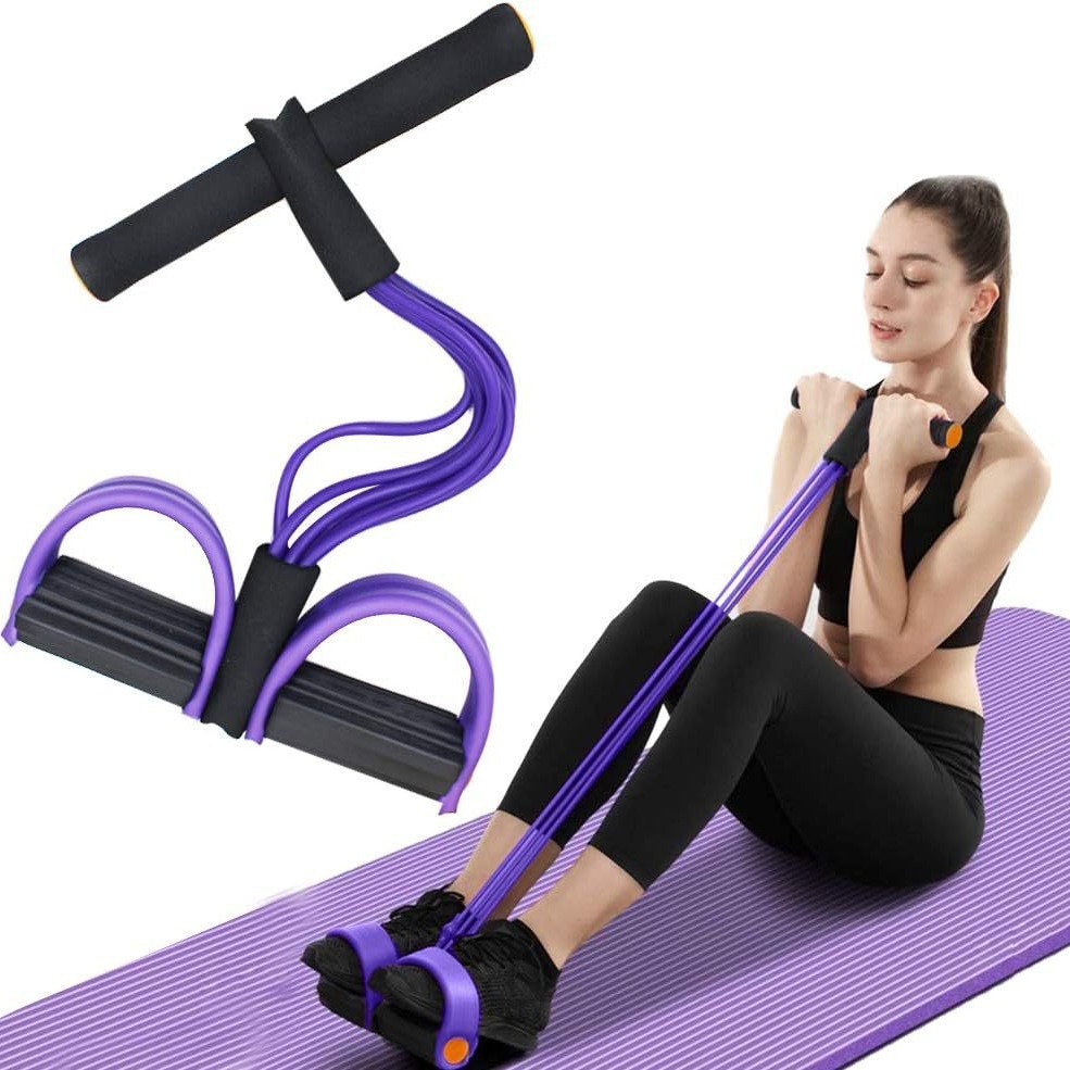 Yoga Pedal Puller Fitness Equipment - Sechsrohr-Pedalspanner Multifunktionales Fitnessgerät für den Haushalt