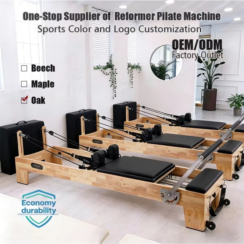 Yoga Fitness Machine - Pilates Reformer Körpertrainingsgerät Yoga-Maschine Pilates-Bett Sport-Fitness