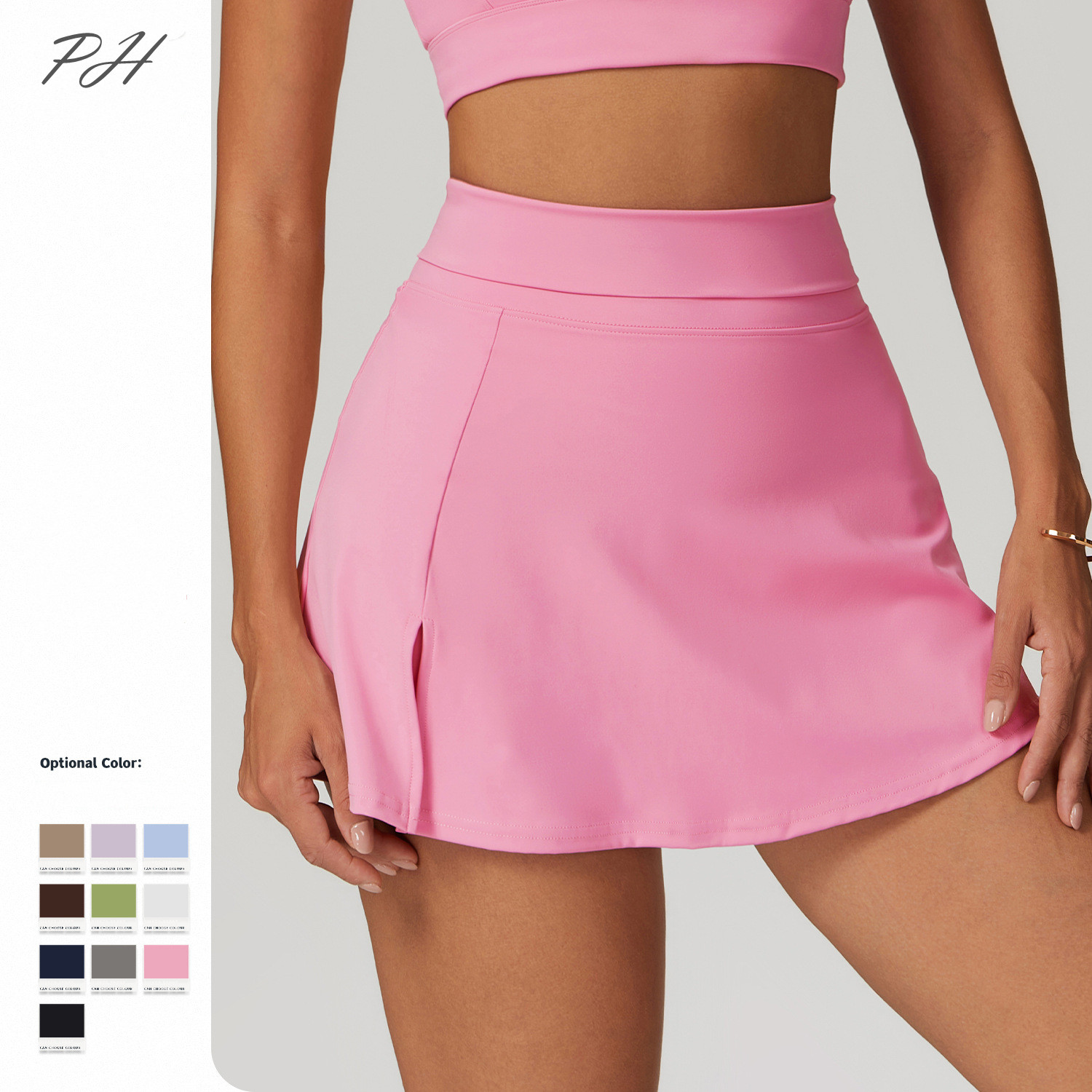 Yoga Fitness Dress - Frauen Yoga Kurzen Rock Golf Tennis