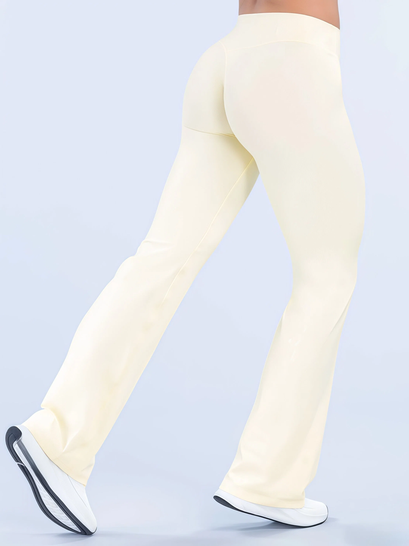 Yoga En Fitness - HISTELLO Origin Flares Sport-Fitness-Schlaghosen für Damen,