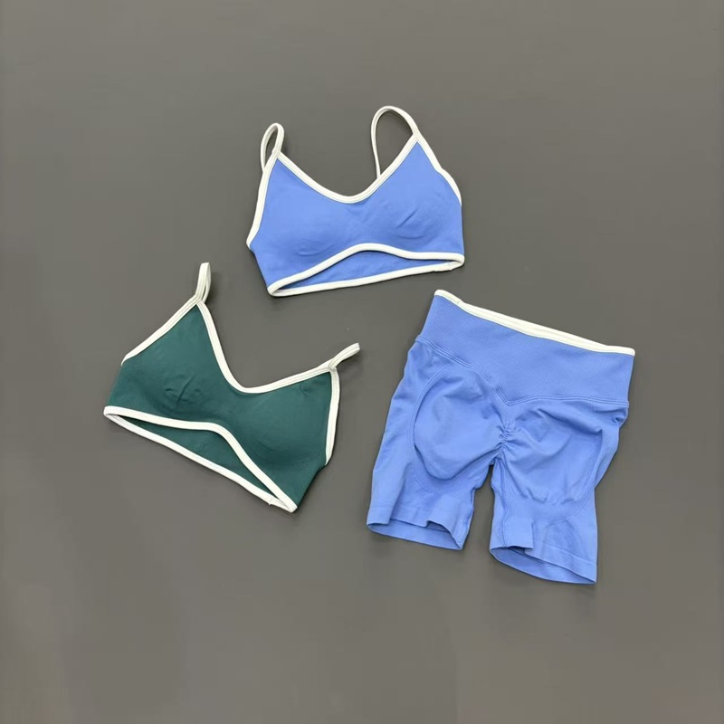 Ignite Yoga Fitness - 2-teiliges Sportset Ignite Sculpt Scrunch-BH Schnelltrocknendes