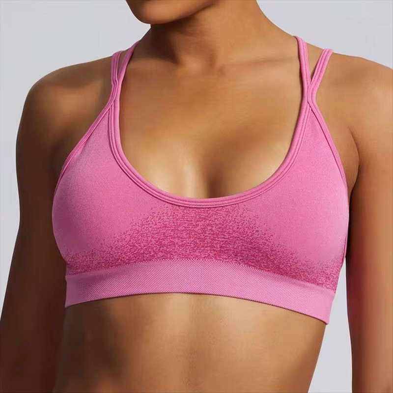 Ignite Yoga Fitness - Ignite Cross-Back Sport-BH für Damen, Gepolsterter