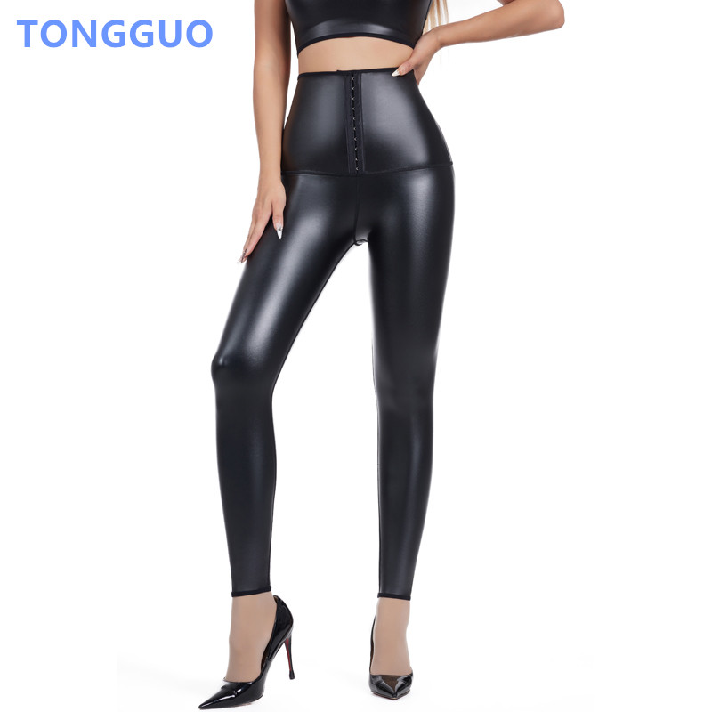 Waist Trainer Women - Cool Girl Verstellbare Body Shaper Leder