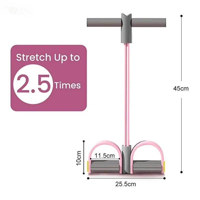 4-Röhren-Widerstandsband-Yoga- – Yoga Pedal Puller Fitness Equipment Bewertung und Preis