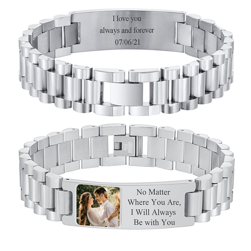 Benutzerdefiniertes Bild Text  – Fitness Tracker Band Bewertung und Preis