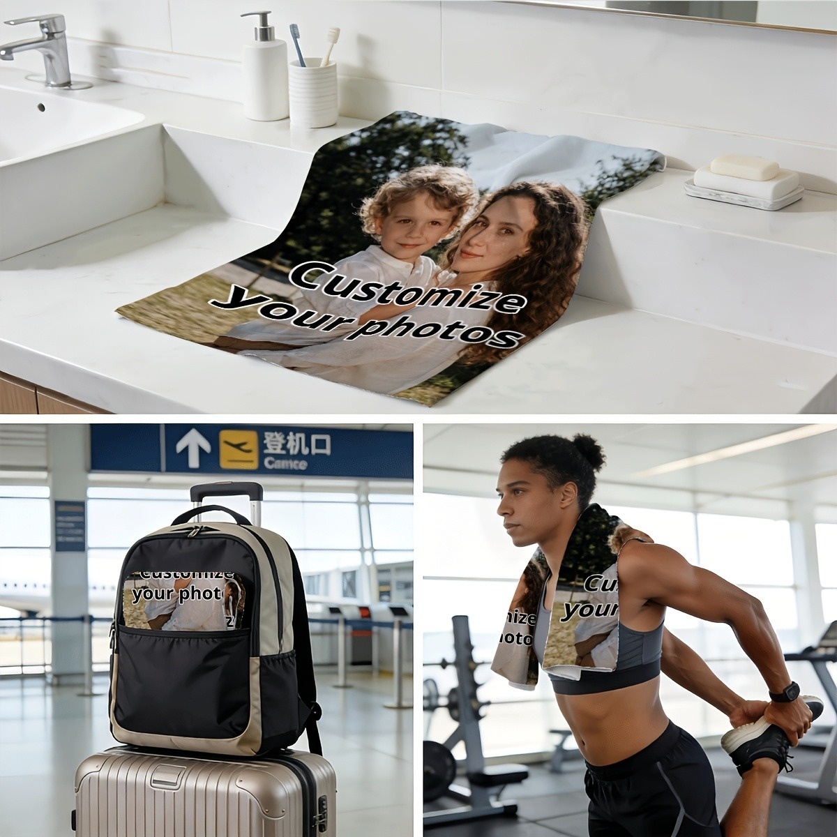 Maßgeschneidertes Handtuch, Yo – Yoga Fitness Machine Bewertung und Preis