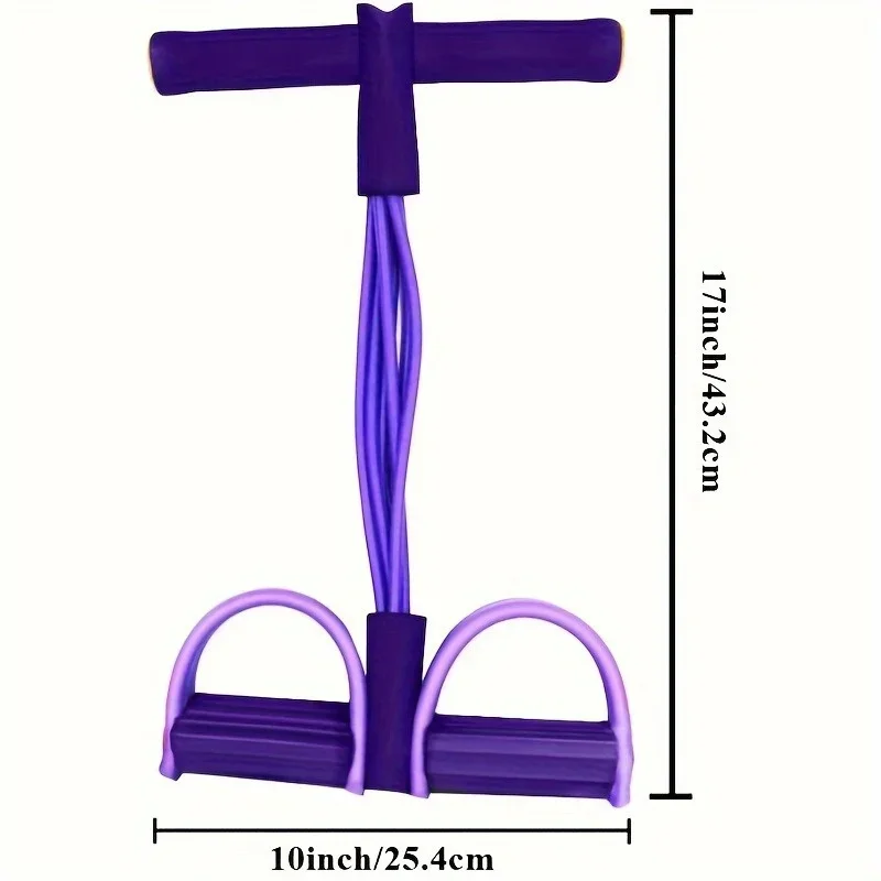 6-rohriges elastisches Yoga-Wi – Yoga Pedal Puller Fitness Equipment Bewertung und Preis