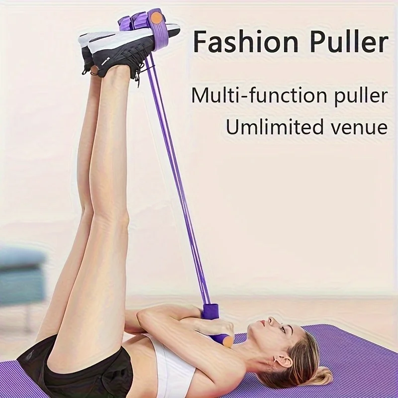 6-rohriges elastisches Yoga-Wi – Yoga Pedal Puller Fitness Equipment Bewertung und Preis
