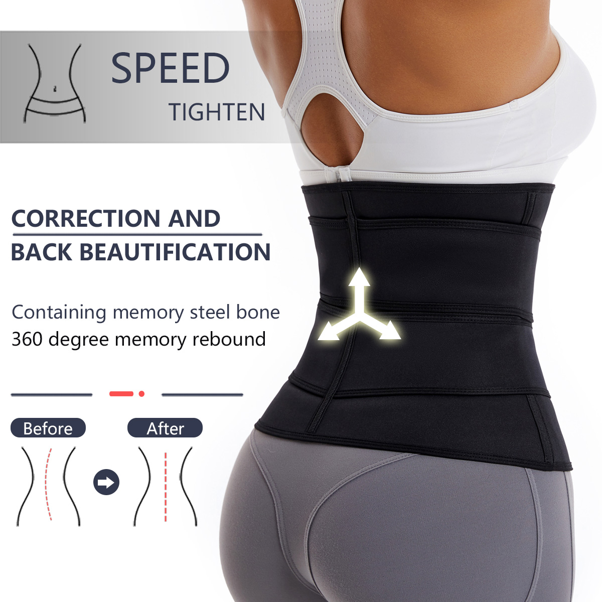Damen-Taillentrainer-Gürtel mi – Waist Trainer Women Bewertung und Preis