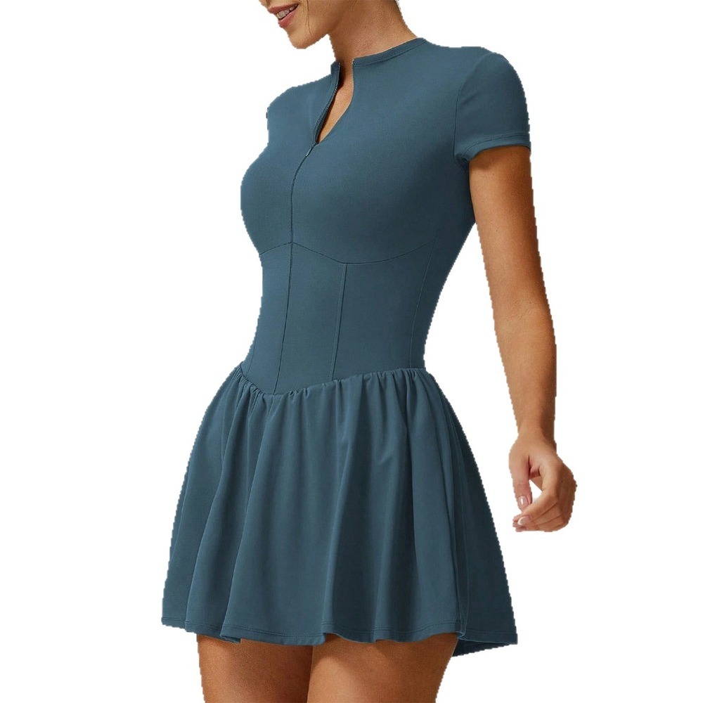 Langarm-Tenniskleid für Damen, – Yoga Fitness Dress Bewertung und Preis