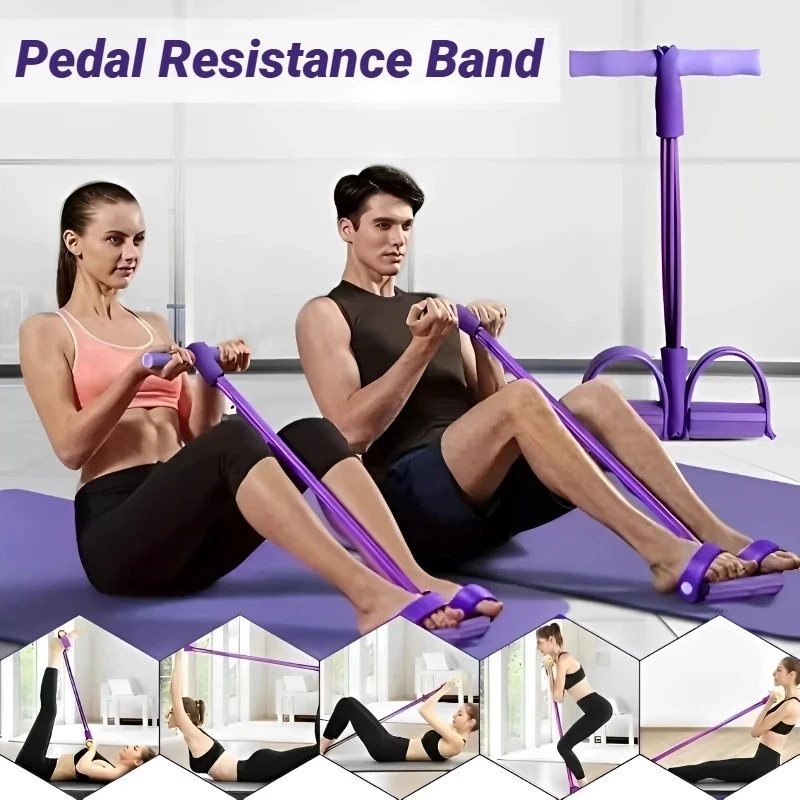 Pedal-Widerstandsband, tragbar – Yoga Pedal Puller Fitness Equipment Bewertung und Preis
