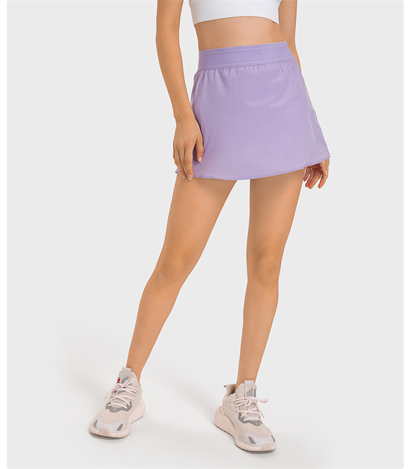 Frauen 2 In 1 Sport Tennis Röc – Yoga Fitness Dress Bewertung und Preis