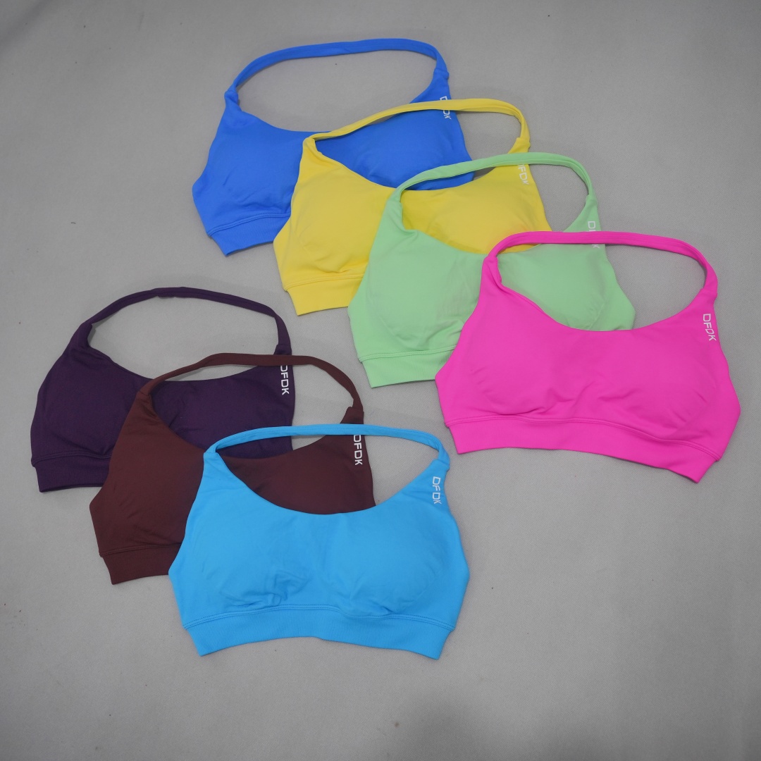 DFDK Damen Nahtloser Sport-BH  – Yoga Fitness Up Bewertung und Preis