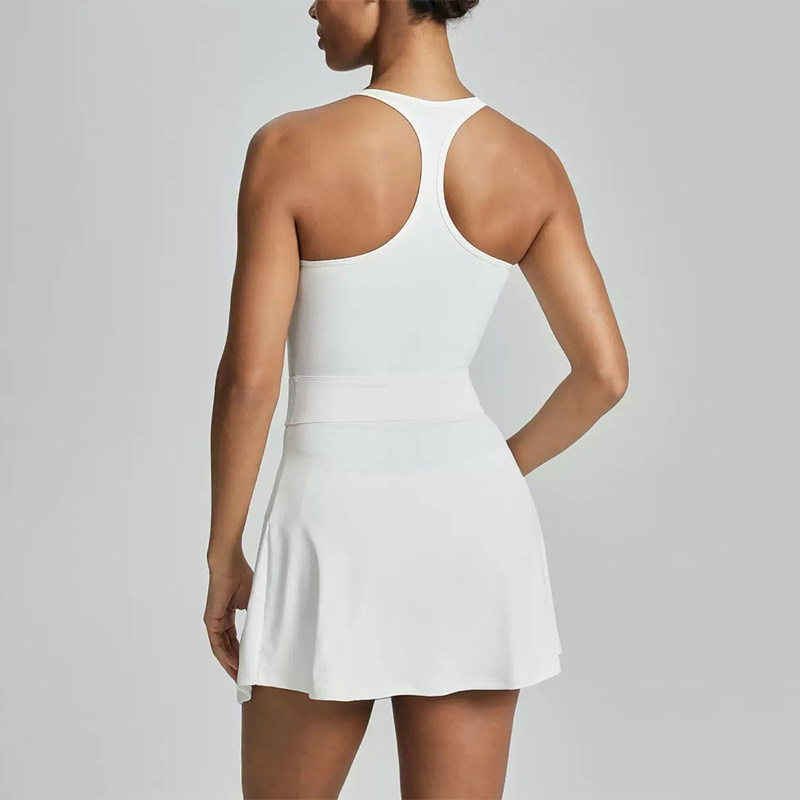 Kontrastfarbener Gym-Sportrock – Yoga Fitness Dress Bewertung und Preis