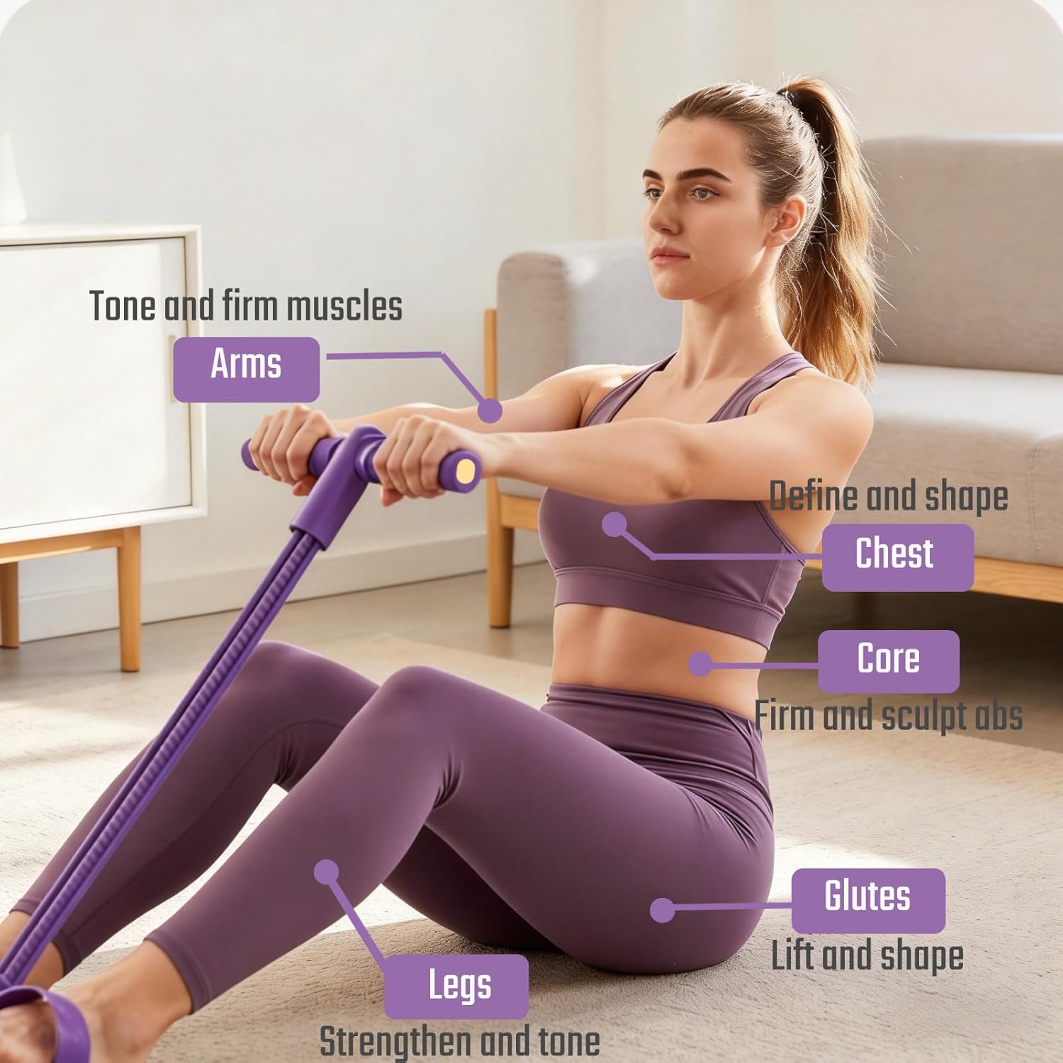 Pedal-Widerstandsband-Spanner  – Yoga Pedal Puller Fitness Equipment Bewertung und Preis